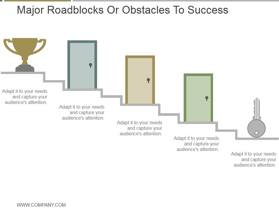 Major_Roadblocks_Or_Obstacles_To_Success_Ppt_PowerPoint_Presentation_Themes_Slide_1.jpg