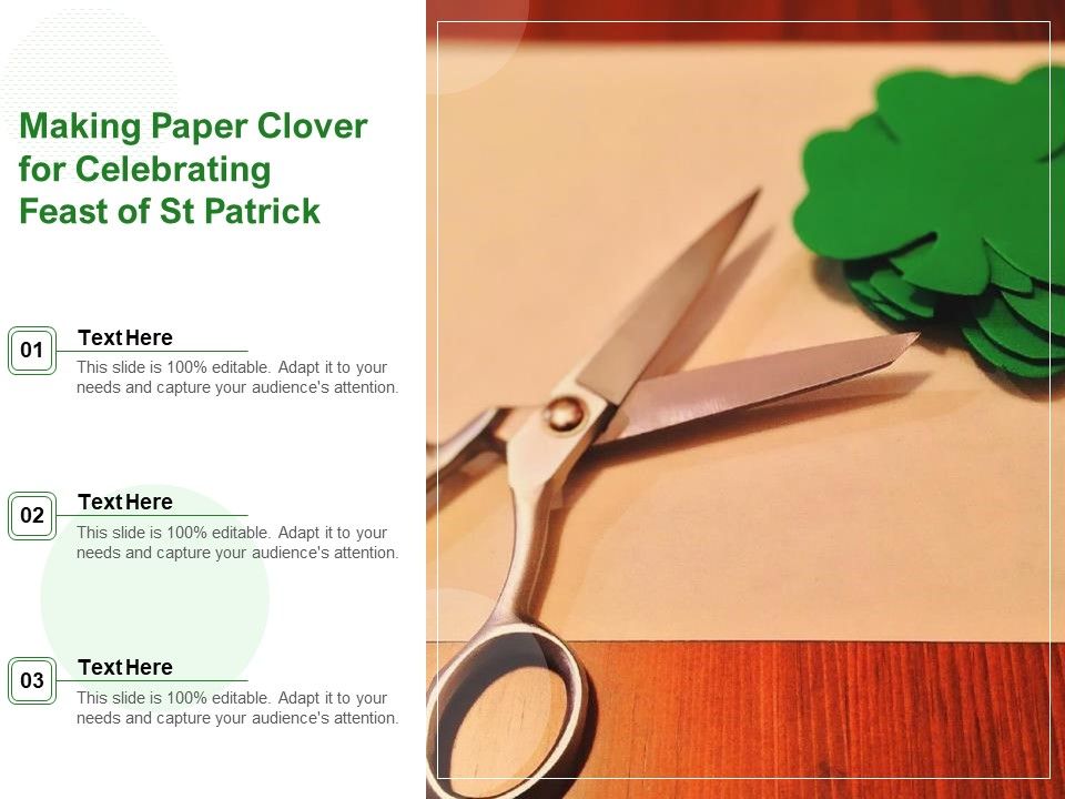Making_Paper_Clover_For_Celebrating_Feast_Of_St_Patrick_Ppt_PowerPoint_Presentation_Gallery_Graphics_Tutorials_PDF_Slide_1.jpg