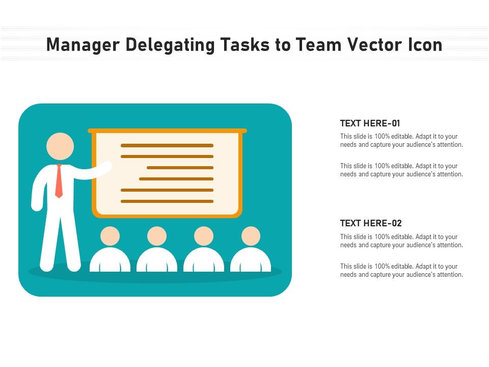 Manager_Delegating_Tasks_To_Team_Vector_Icon_Ppt_PowerPoint_Presentation_Model_Example_File_PDF_Slide_1.jpg