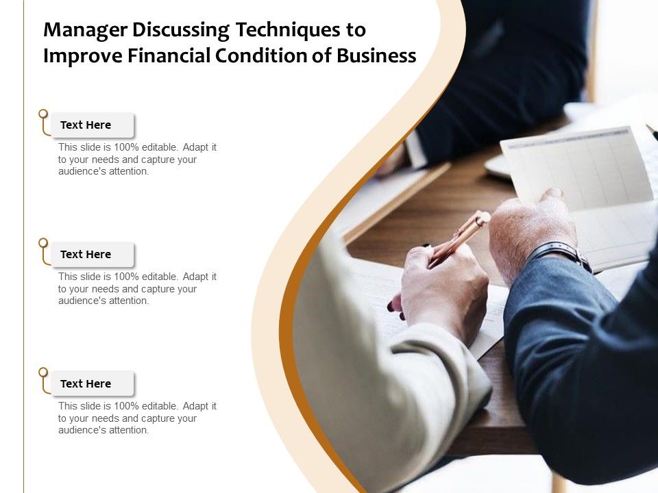Manager_Discussing_Techniques_To_Improve_Financial_Condition_Of_Business_Ppt_PowerPoint_Presentation_Professional_Diagrams_PDF_Slide_1.jpg