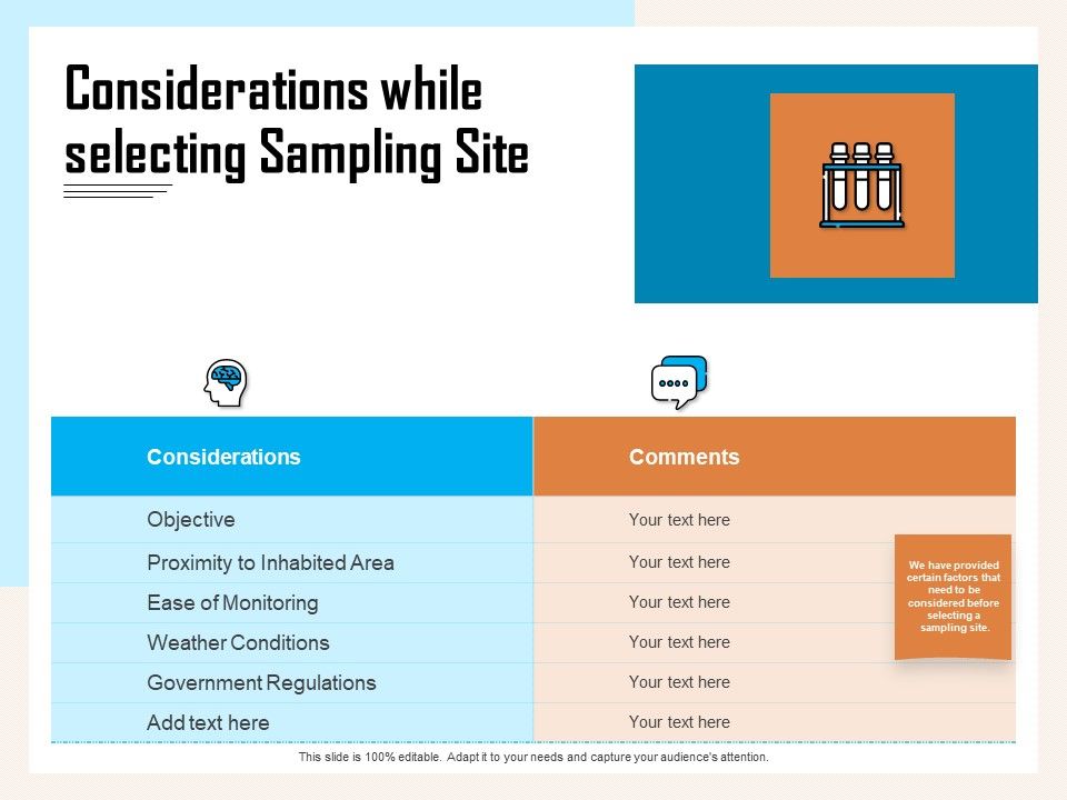Managing_Agriculture_Land_And_Water_Considerations_While_Selecting_Sampling_Site_Ppt_Show_Elements_PDF_Slide_1.jpg