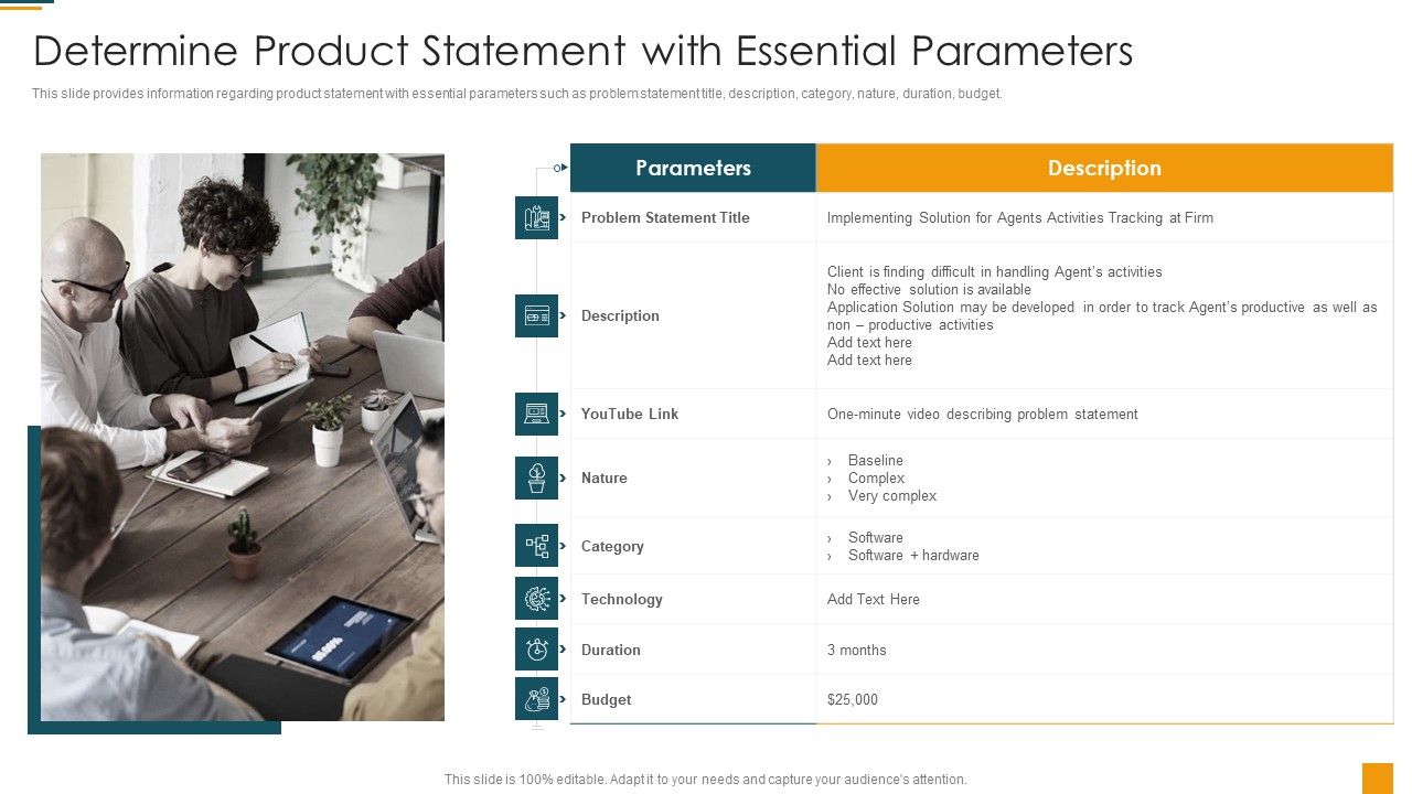 Managing_Initial_Stage_Of_Product_Design_And_Development_Determine_Product_Statement_With_Essential_Parameters_Information_PDF_Slide_1.jpg