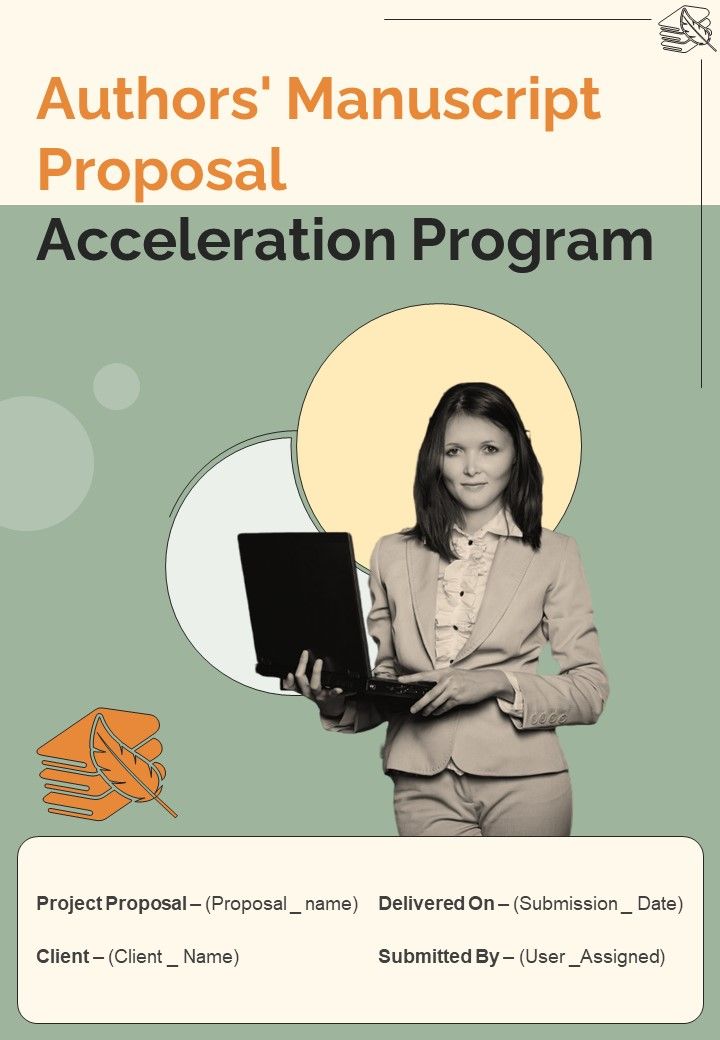 Manuscript Proposal Acceleration Program Authors Manuscript Proposal Acceleration Program One Pager Sample Example Document Slide01