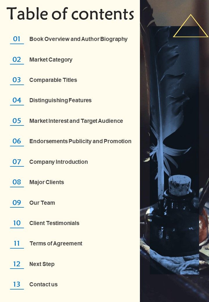 Manuscript_Publishing_Services_Proposal_Table_Of_Contents_One_Pager_Sample_Example_Document_Slide_1.jpg