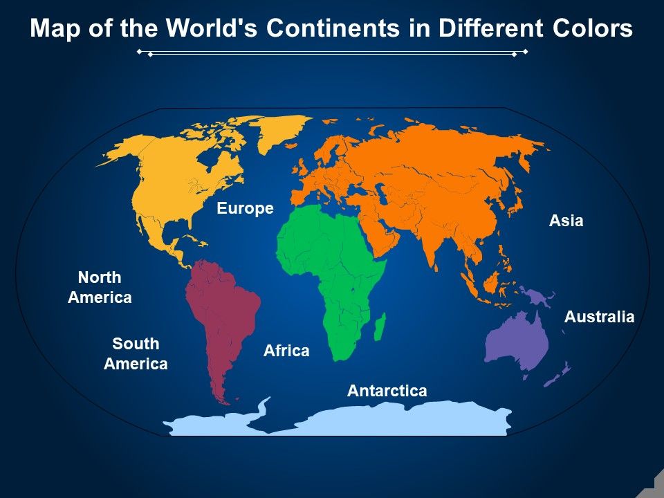 Map_Of_The_Worlds_Continents_In_Different_Colors_Ppt_PowerPoint_Presentation_Ideas_Example_Topics_PDF_Slide_1.jpg