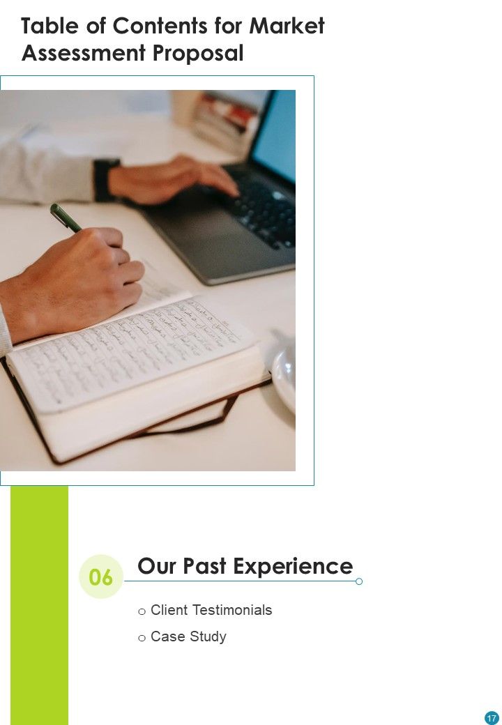 Market Assessment Proposal Example Document Report Doc Pdf Ppt