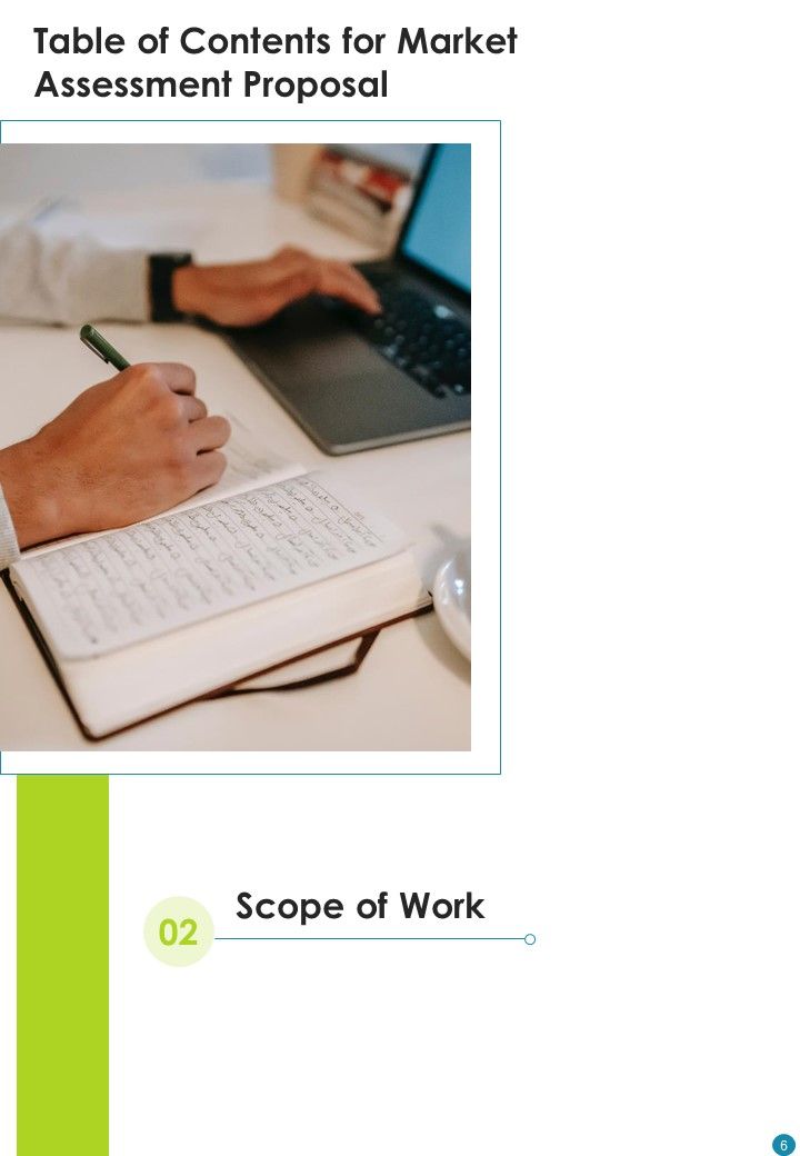 Market Assessment Proposal Example Document Report Doc Pdf Ppt