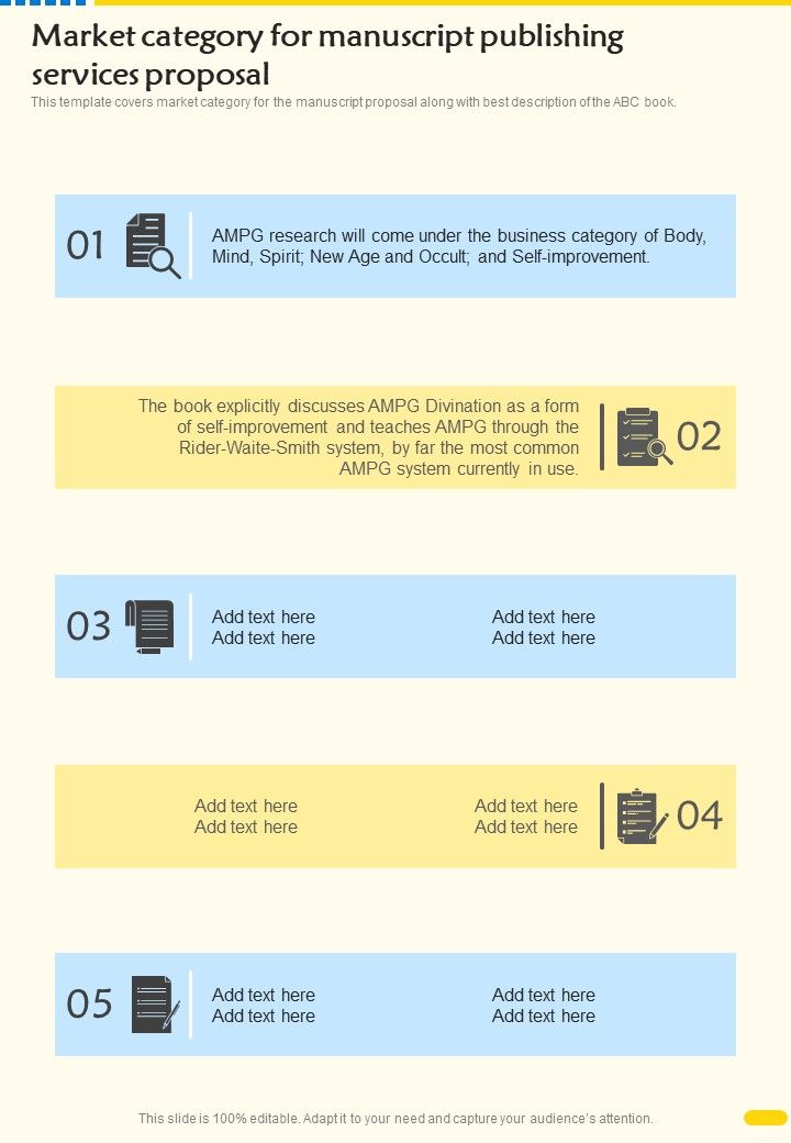Market_Category_For_Manuscript_Publishing_Services_Proposal_One_Pager_Sample_Example_Document_Slide_1.jpg