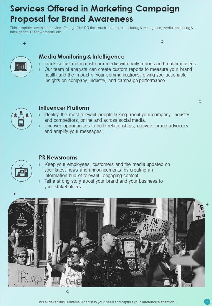 Marketing Campaign Proposal For Brand Awareness Example Document Report Doc Pdf Ppt