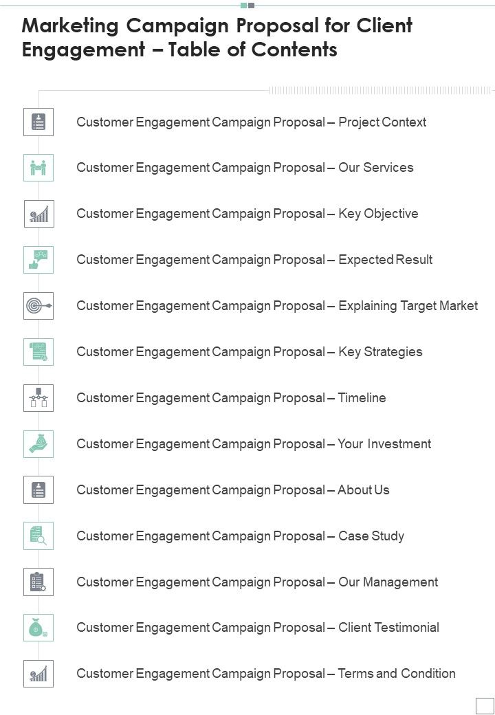 Marketing Campaign Proposal For Client Engagement Example Document Report Doc Pdf Ppt