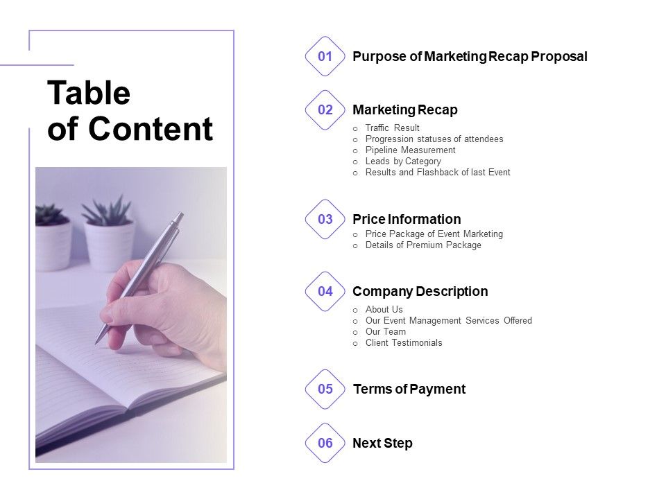 Marketing_Campaign_Table_Of_Content_Elements_PDF_Slide_1.jpg