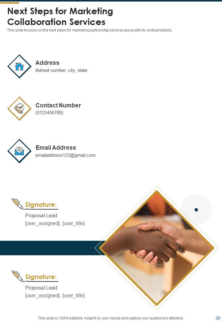 Marketing Collaboration Proposal Example Document Report Doc Pdf Ppt