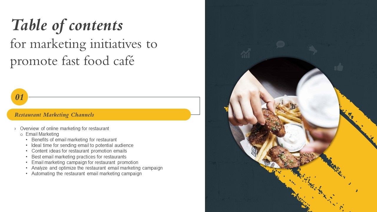 Marketing_Initiatives_To_Promote_Fast_Food_Cafe_Table_Of_Contents_Sample_PDF_Slide_1.jpg