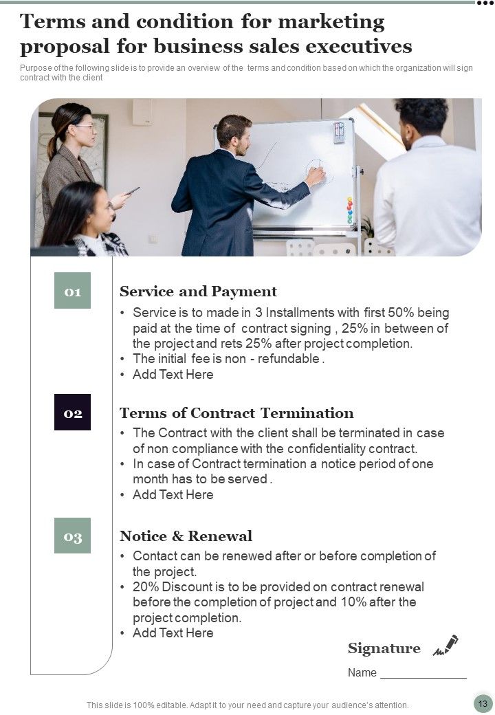 Marketing Proposal For Business Sales Executives Example Document Report Doc Pdf Ppt
