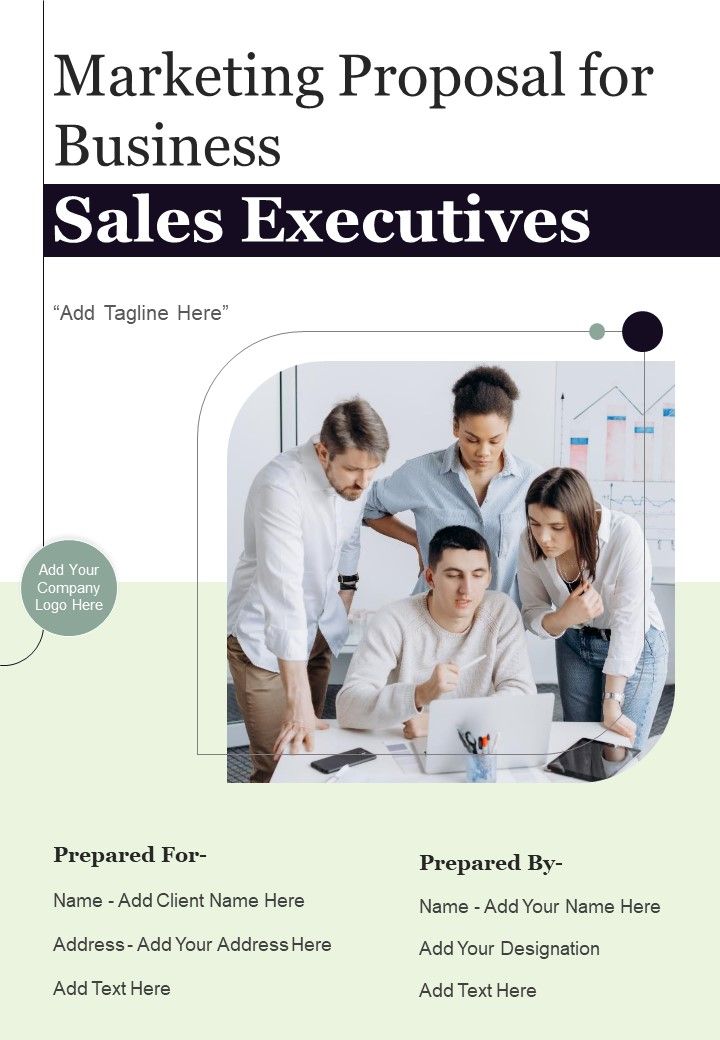 Marketing Proposal For Business Sales Executives Example Document Report Doc Pdf Ppt Slide01
