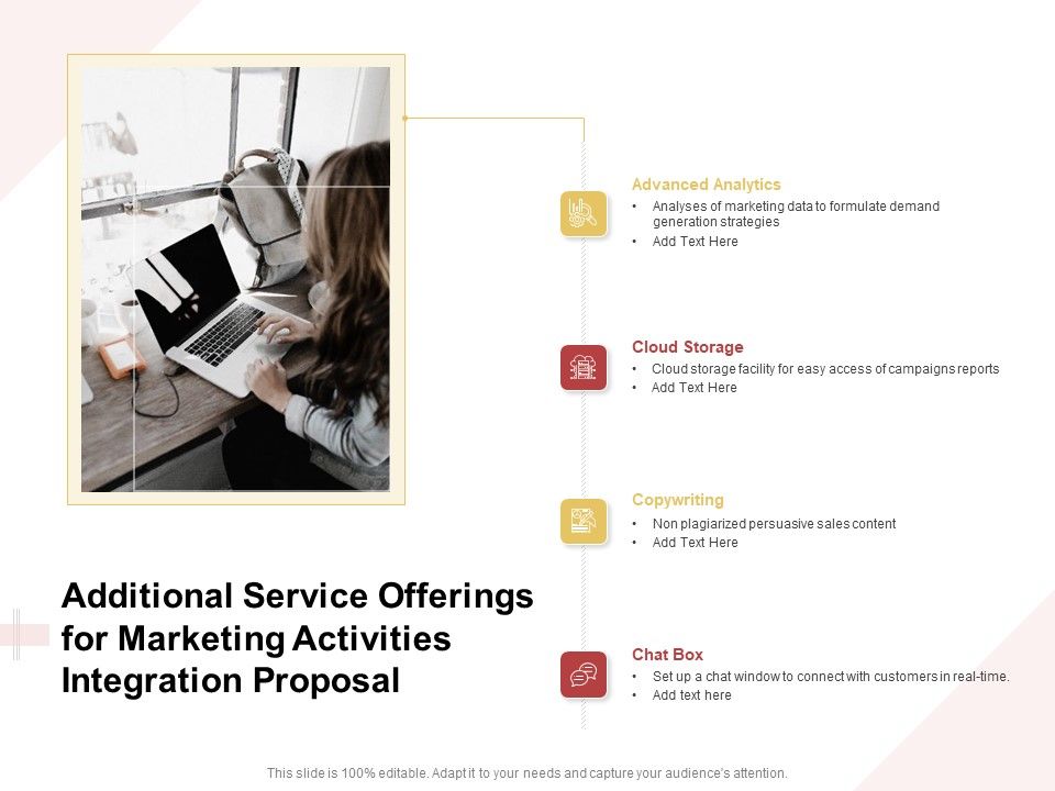 Marketing_Strategy_Additional_Service_Offerings_For_Marketing_Activities_Integration_Proposal_Summary_PDF_Slide_1.jpg