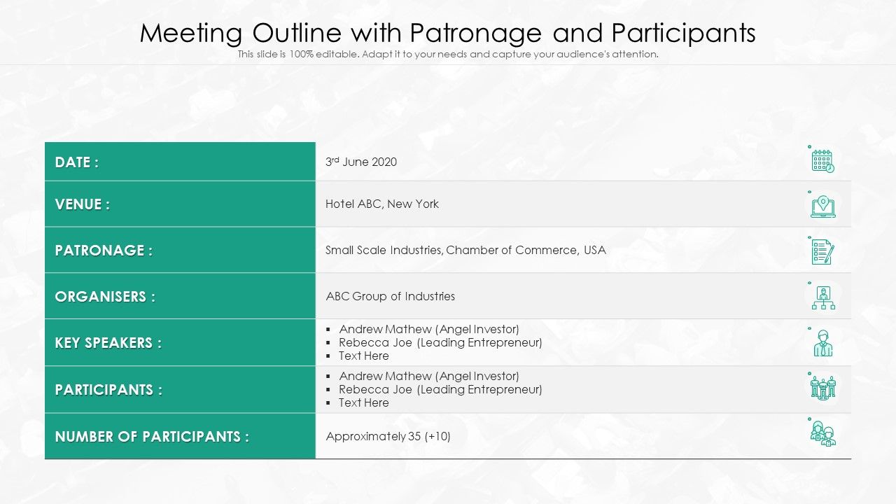 Meeting_Outline_With_Patronage_And_Participants_Ppt_PowerPoint_Presentation_Portfolio_Professional_PDF_Slide_1.jpg