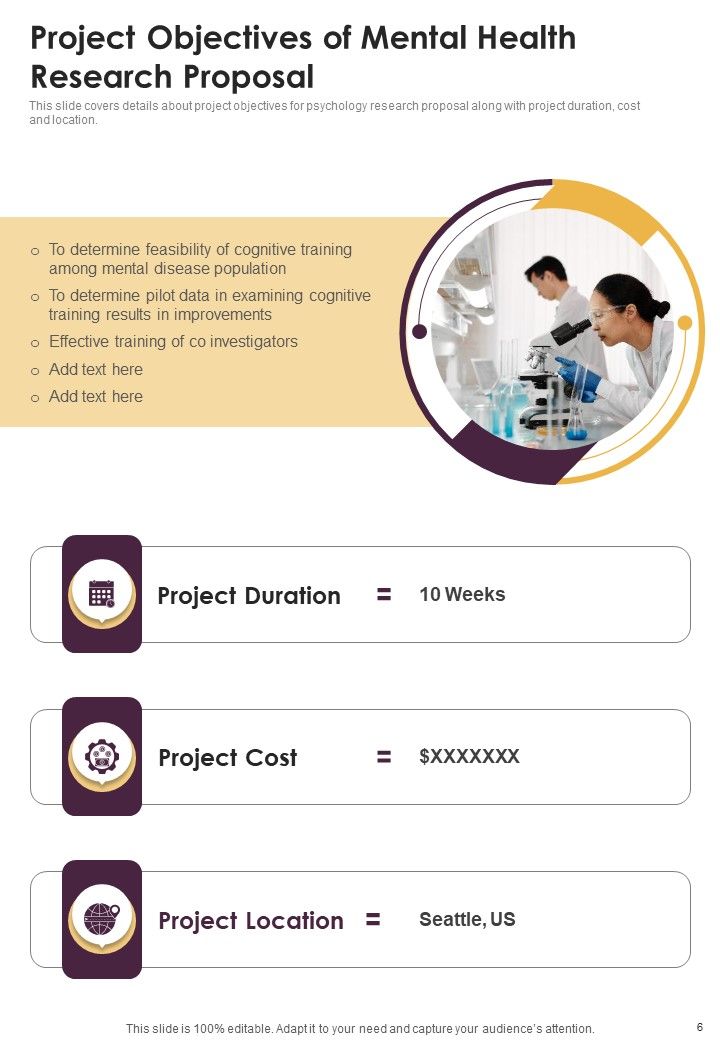 Mental Health Research Proposal Example Document Report Doc Pdf Ppt