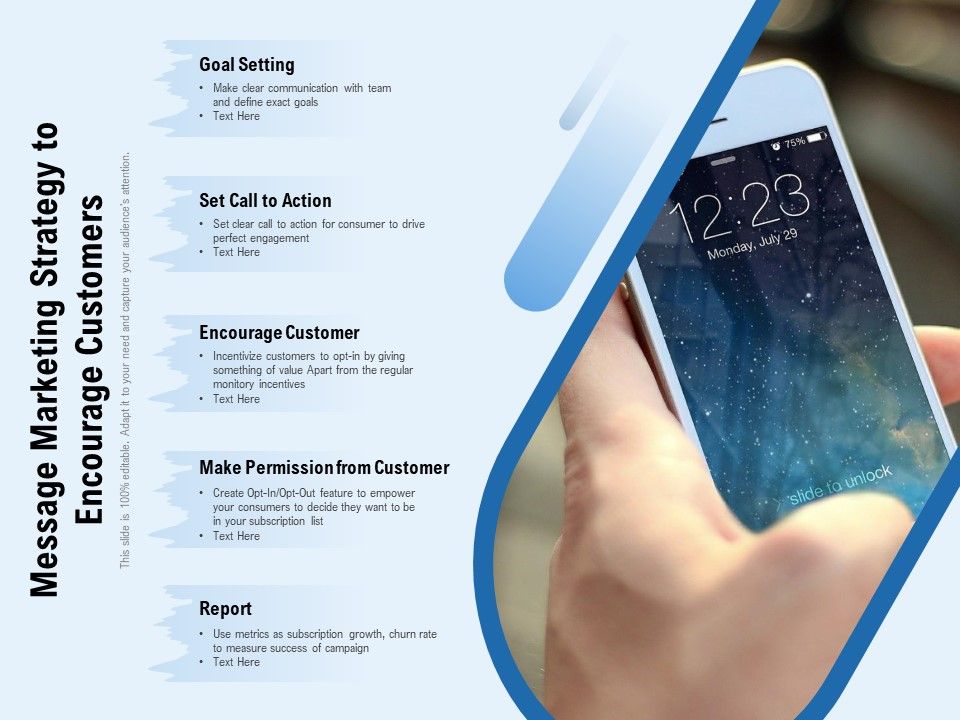 Message_Marketing_Strategy_To_Encourage_Customers_Ppt_PowerPoint_Presentation_Infographics_Structure_PDF_Slide_1.jpg