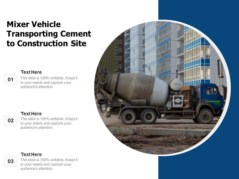Mixer_Vehicle_Transporting_Cement_To_Construction_Site_Ppt_PowerPoint_Presentation_Gallery_Show_PDF_Slide_1.jpg