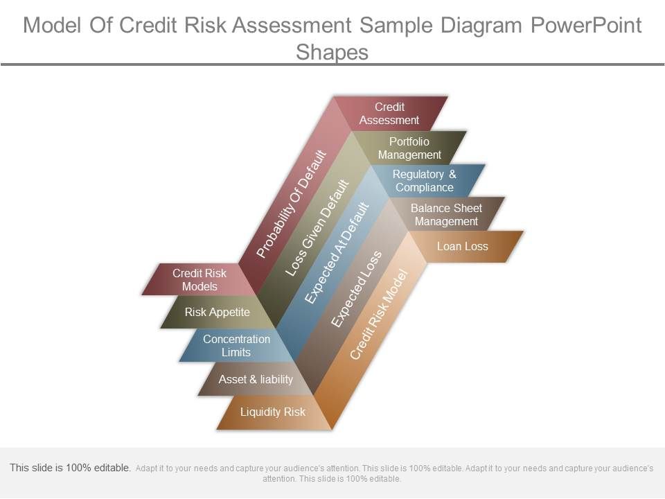 Model_Of_Credit_Risk_Assessment_Sample_Diagram_Powerpoint_Shapes_1.jpg