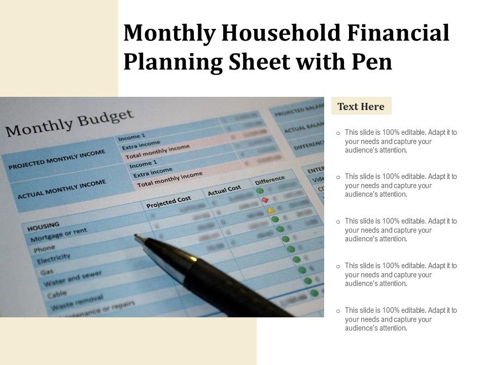 Monthly_Household_Financial_Planning_Sheet_With_Pen_Ppt_PowerPoint_Presentation_Ideas_Graphics_Design_PDF_Slide_1.jpg