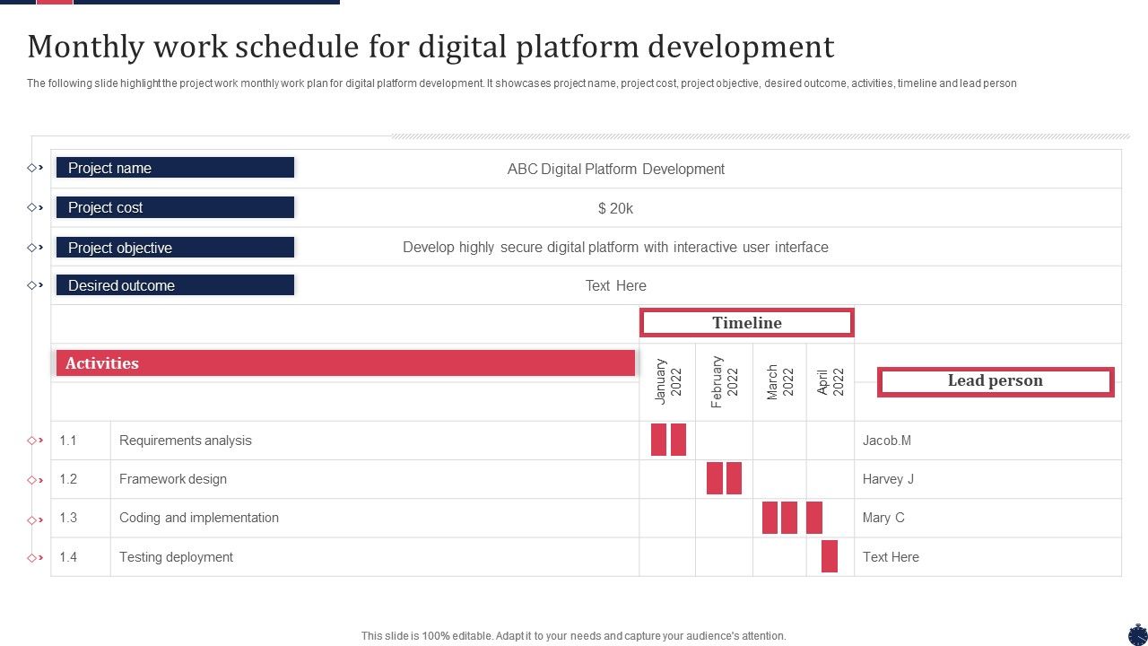 Monthly_Work_Schedule_For_Digital_Platform_Development_Pictures_PDF_Slide_1.jpg