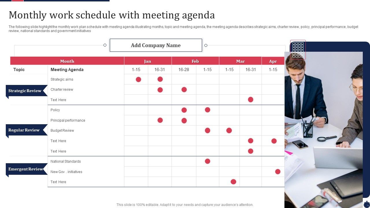 Monthly_Work_Schedule_With_Meeting_Agenda_Ppt_PowerPoint_Presentation_Gallery_Influencers_PDF_Slide_1.jpg