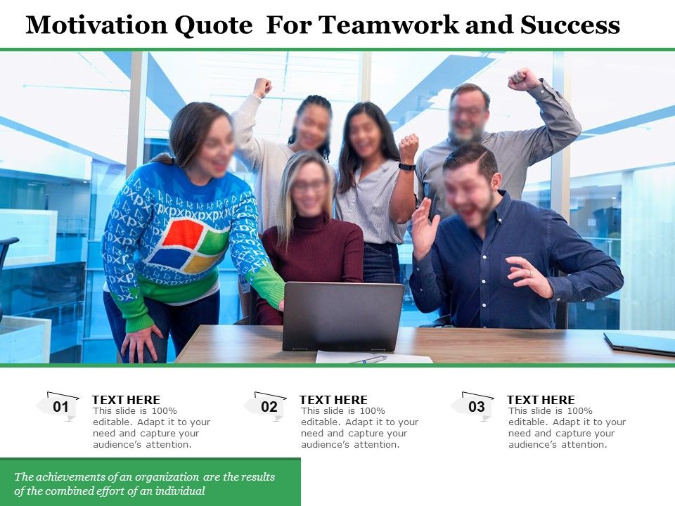 Motivation_Quote_For_Teamwork_And_Success_Ppt_PowerPoint_Presentation_File_Example_Introduction_PDF_Slide_1.jpg