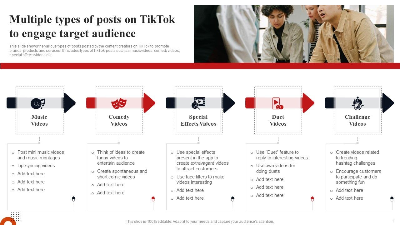 Multiple_Types_Of_Posts_On_Tiktok_To_Engage_Target_Audience_Brochure_PDF_Slide_1.jpg