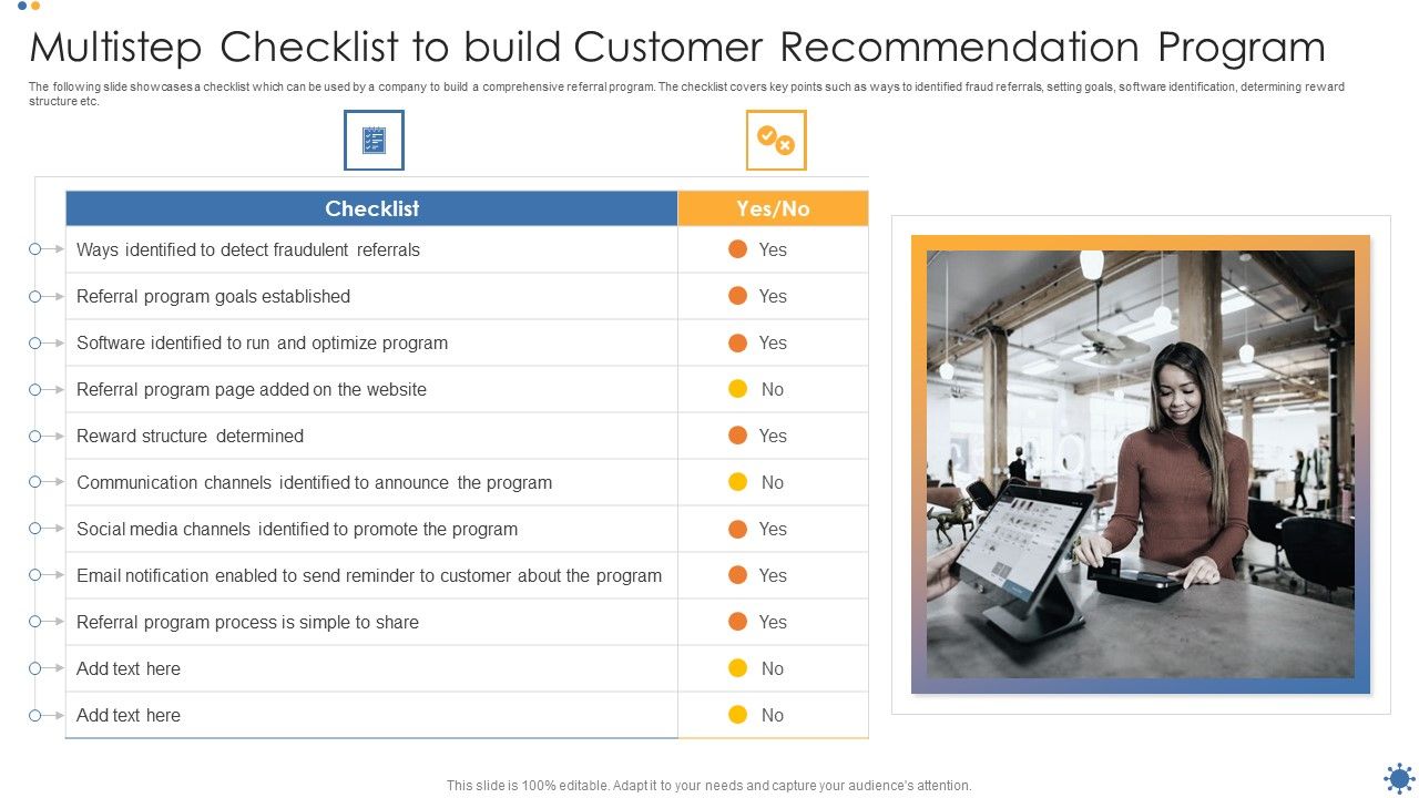 Multistep_Checklist_To_Build_Customer_Recommendation_Program_Template_PDF_Slide_1.jpg