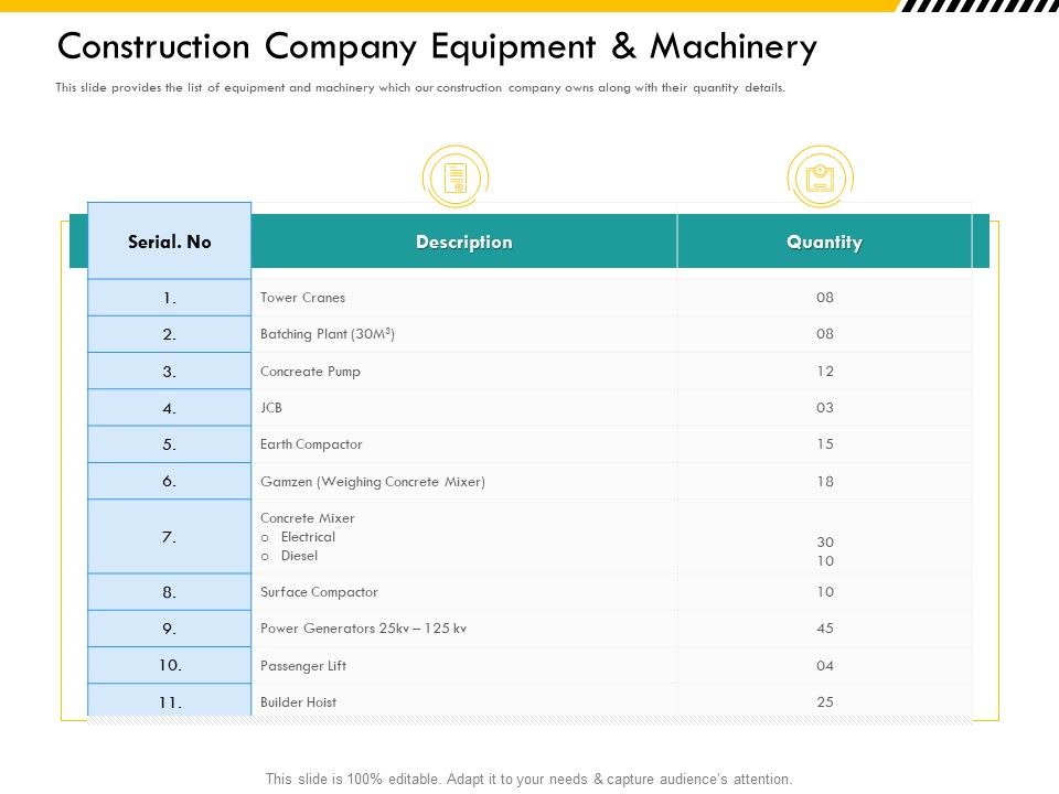 Multitier_Project_Execution_Strategies_Construction_Company_Equipment_And_Machinery_Diagrams_PDF_Slide_1.jpg