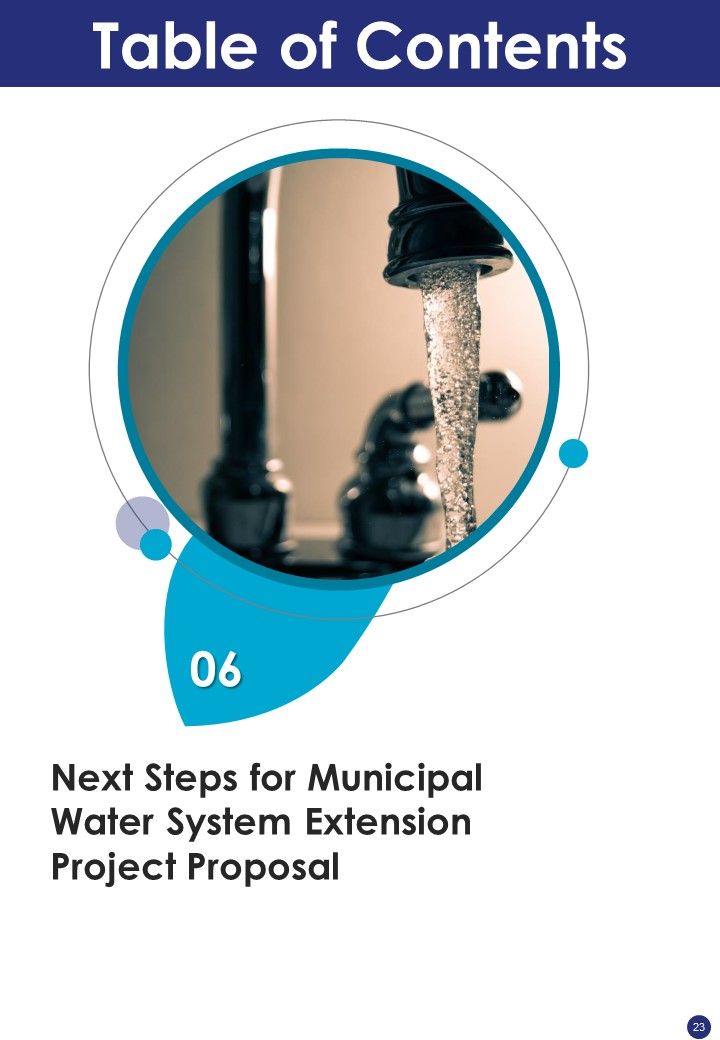 Municipal Water System Extension Project Proposal Example Document Report Doc Pdf Ppt