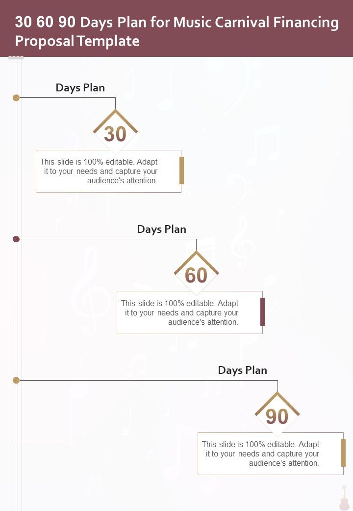 Music Carnival Financing Proposal Template Example Document Report Doc Pdf Ppt