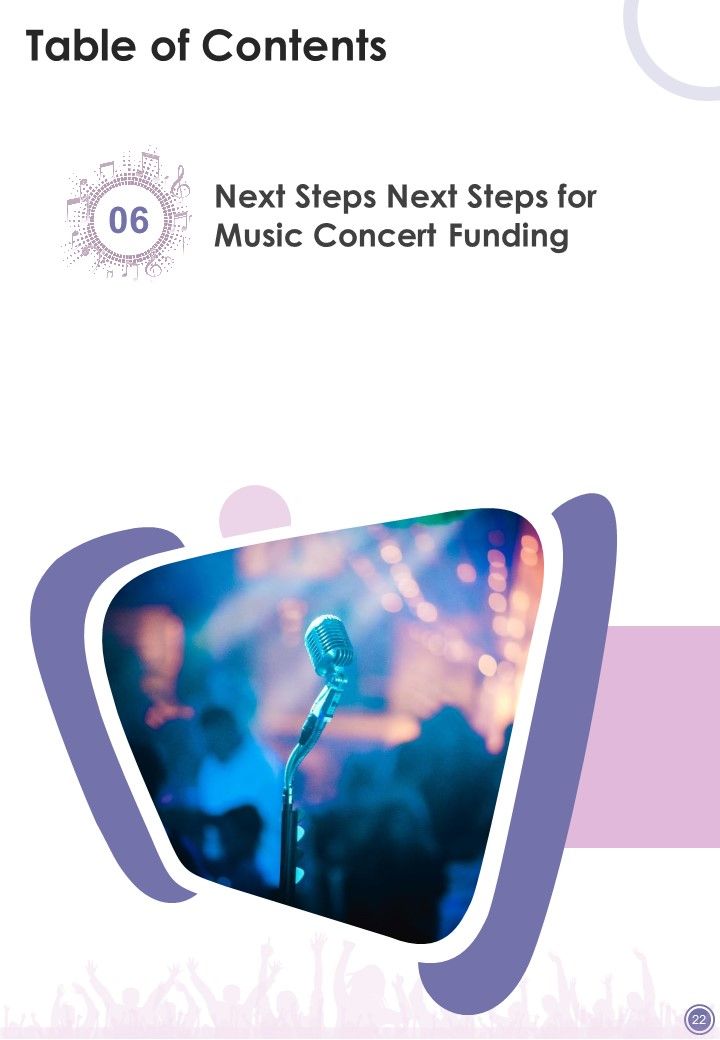 Music Concert Funding Proposal Example Document Report Doc Pdf Ppt