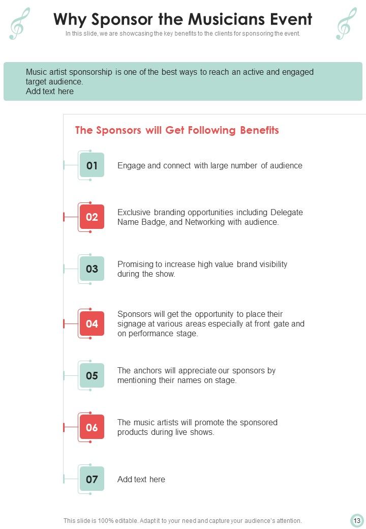 Musicians Function Proposal Example Document Report Doc Pdf Ppt