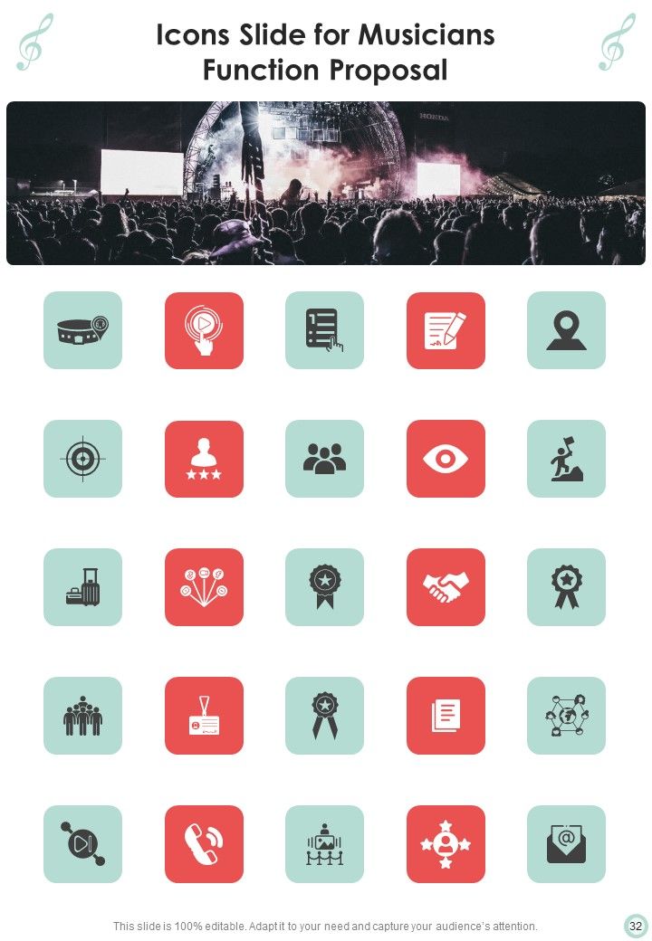 Musicians Function Proposal Example Document Report Doc Pdf Ppt