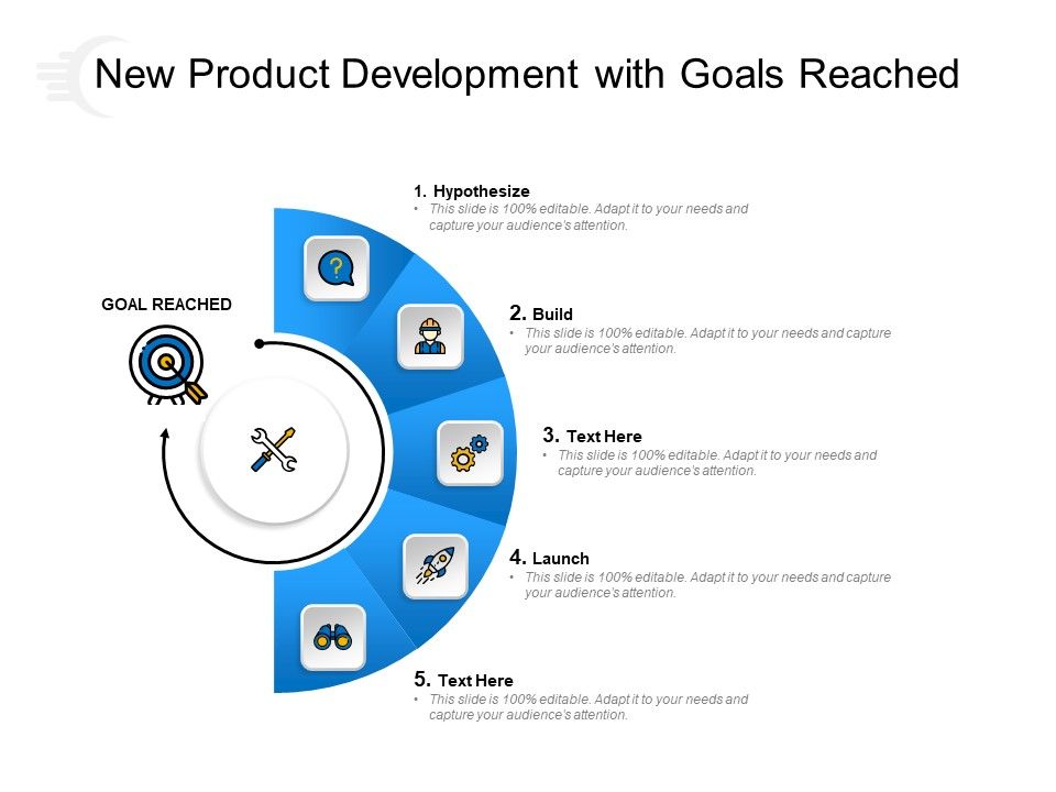 New_Product_Development_With_Goals_Reached_Ppt_PowerPoint_Presentation_Inspiration_Visual_Aids_PDF_Slide_1.jpg