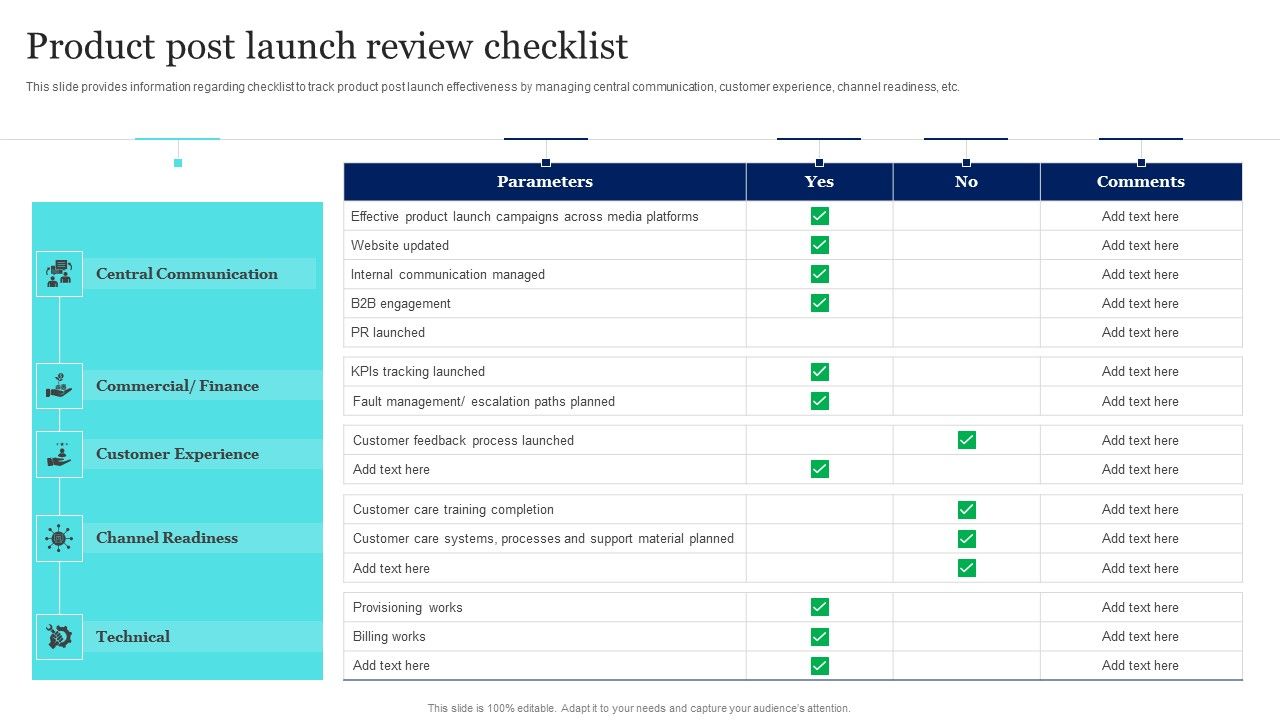 New_Product_Launch_To_Market_Playbook_Product_Post_Launch_Review_Checklist_Demonstration_PDF_Slide_1.jpg