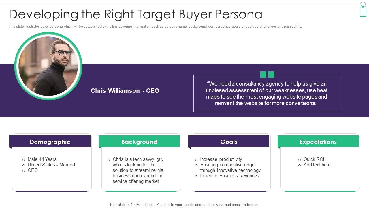 New_Product_Sales_Strategy_And_Marketing_Developing_The_Right_Target_Buyer_Persona_Elements_PDF_Slide_1.jpg