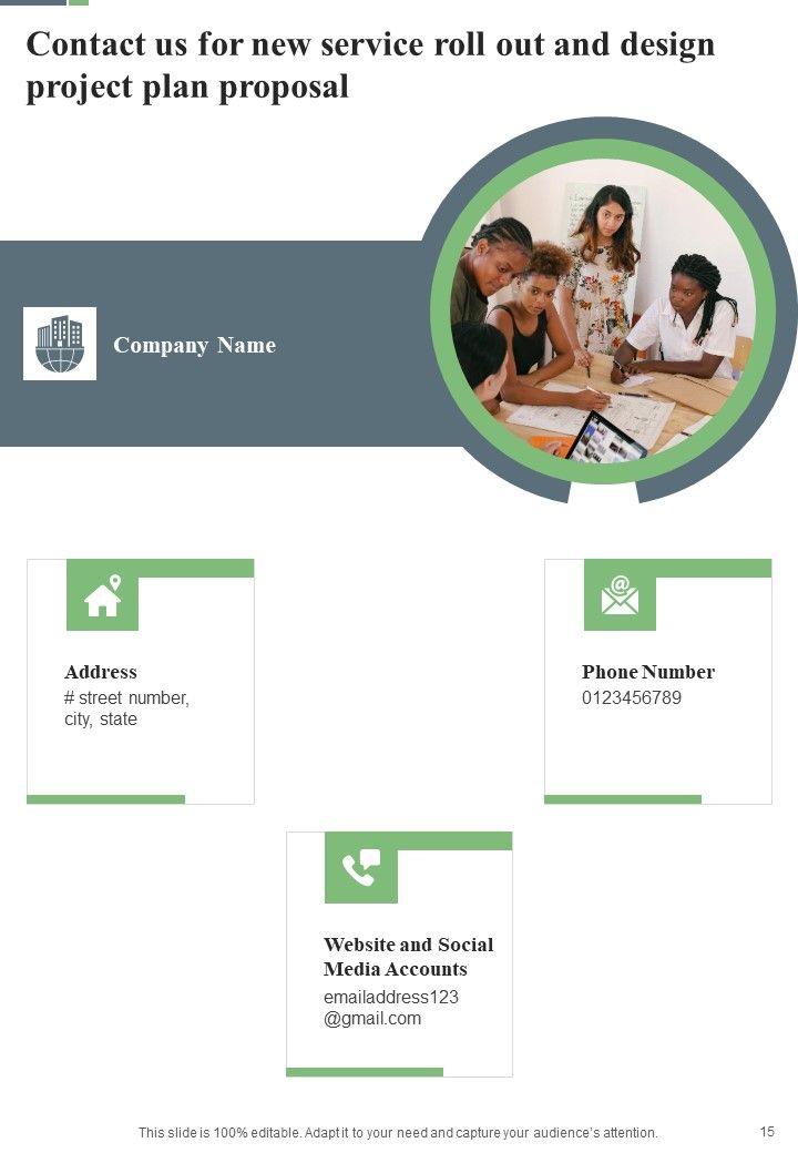 New Service Roll Out And Design Project Plan Proposal Example Document Report Doc Pdf Ppt