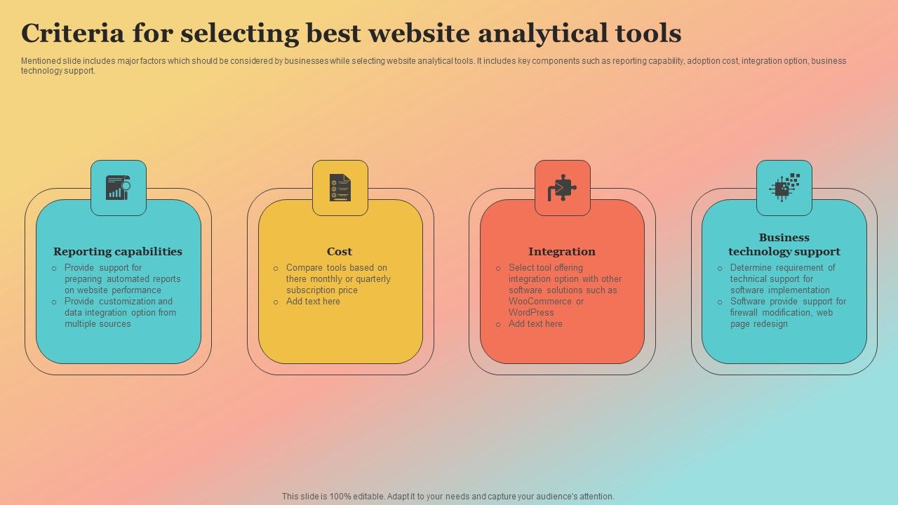 New_Website_Launch_Strategy_Criteria_For_Selecting_Best_Website_Analytical_Tools_Ideas_PDF_Slide_1.jpg