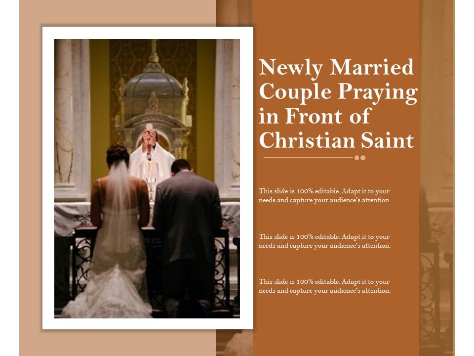 Newly_Married_Couple_Praying_In_Front_Of_Christian_Saint_Ppt_PowerPoint_Presentation_Portfolio_Themes_PDF_Slide_1.jpg