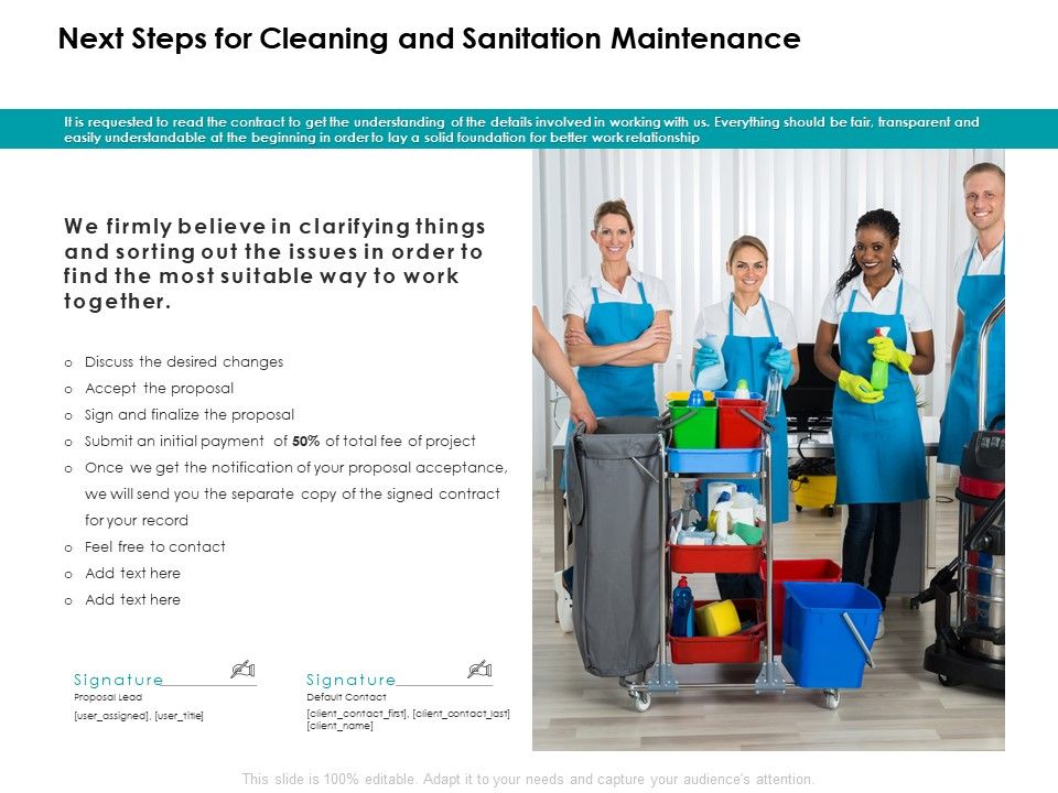 Next_Steps_For_Cleaning_And_Sanitation_Maintenance_Contact_Ppt_PowerPoint_Presentation_Ideas_Aids_Slide_1.jpg