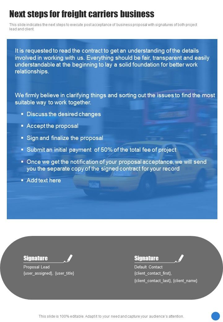 Next_Steps_For_Freight_Carriers_Business_One_Pager_Sample_Example_Document_Slide_1.jpg