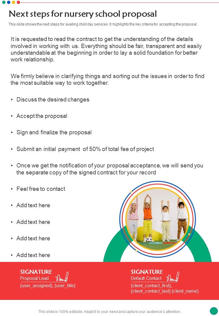 Next_Steps_For_Nursery_School_Proposal_One_Pager_Sample_Example_Document_Slide_1.jpg