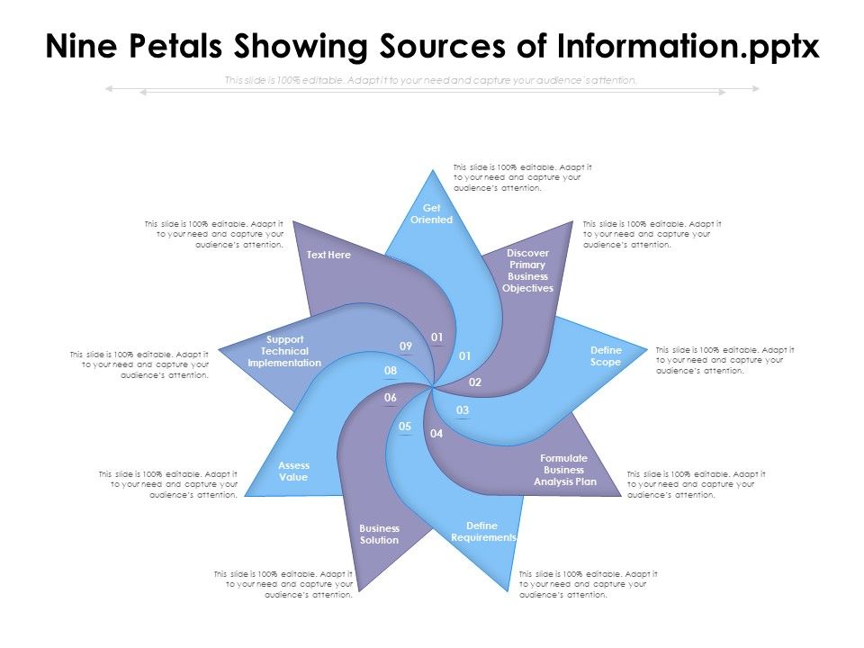 Nine_Petals_Showing_Sources_Of_Information_Ppt_PowerPoint_Presentation_Portfolio_Inspiration_PDF_Slide_1.jpg