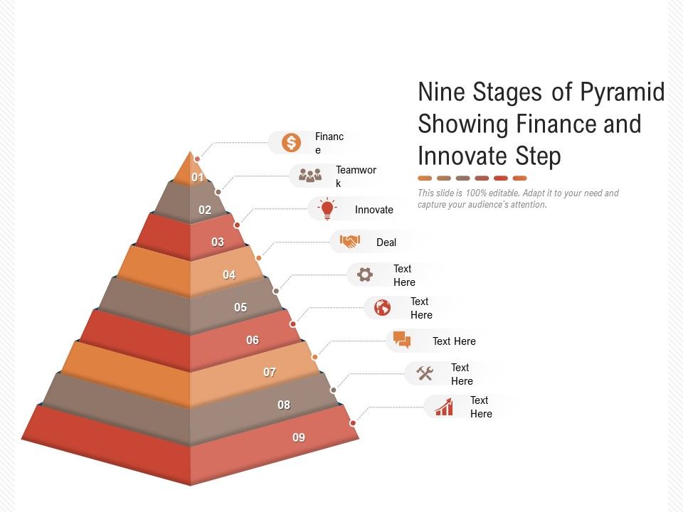 Nine_Stages_Of_Pyramid_Showing_Finance_And_Innovate_Step_Ppt_PowerPoint_Presentation_Gallery_Slideshow_PDF_Slide_1.jpg