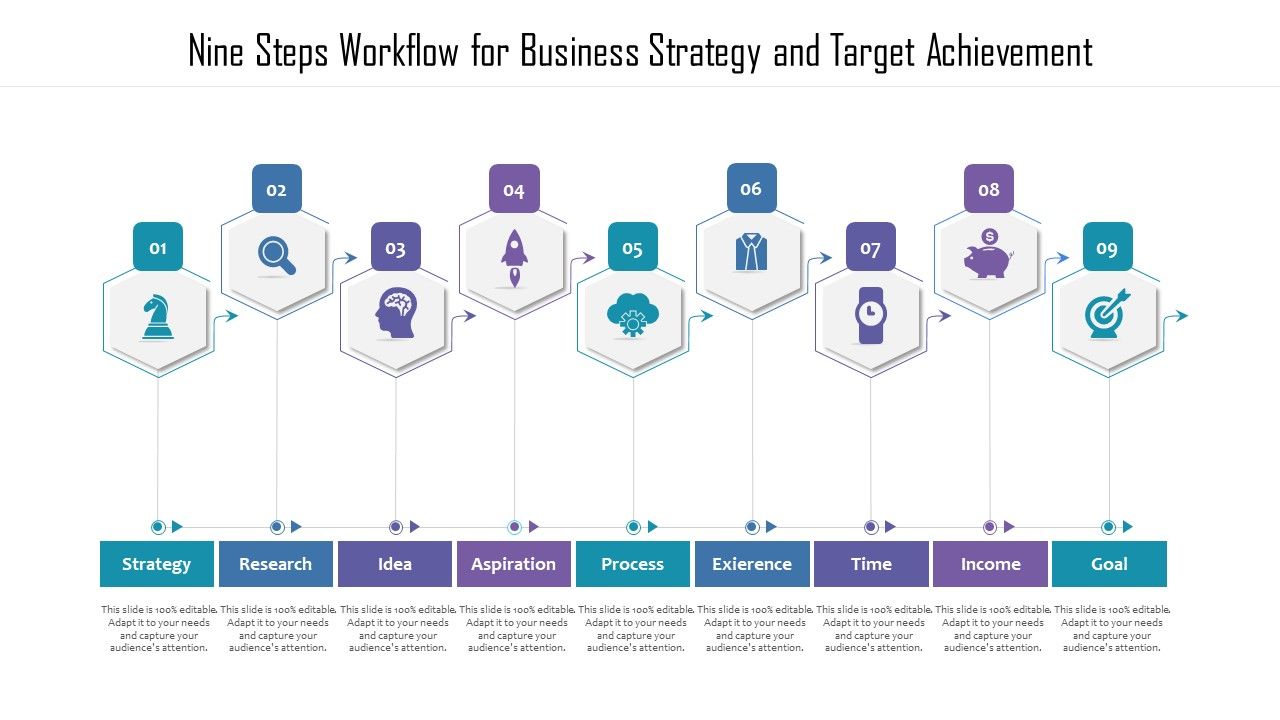 Nine_Steps_Workflow_For_Business_Strategy_And_Target_Achievement_Ppt_PowerPoint_Presentation_File_Example_Introduction_PDF_Slide_1.jpg