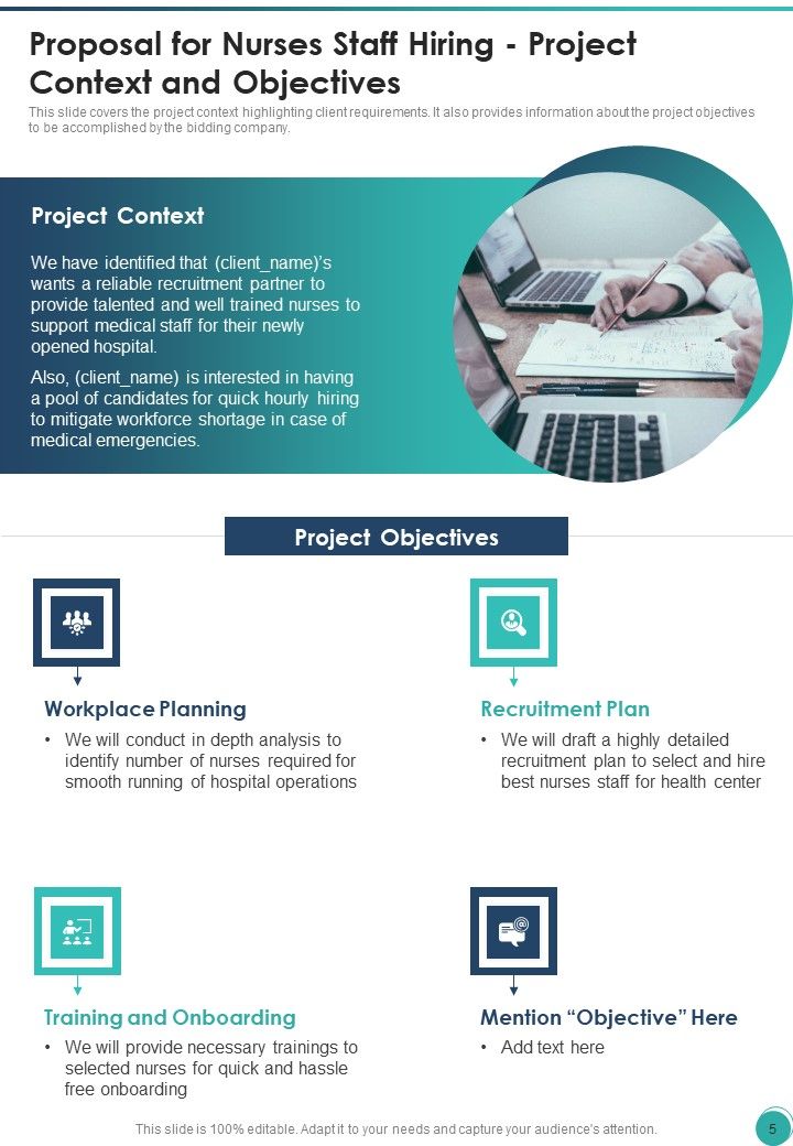 Nursing Staff Hiring Proposal Example Document Report Doc Pdf Ppt